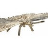 Beliani Dekoracinė figūrėlė Motyl MADIUN, metalinė, auksinės spalvos