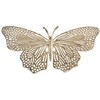 Beliani Figūrėlė dekoracyjna Motyl MADIUN Metal Auksinis