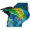 Beliani Sodo skulptūra PEACOCK mėlyna