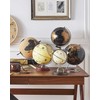 Beliani LED Globe 32 cm juoda-vario MAGELLAN