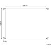 Beliani Medvilninė antklodė 125 x 150 cm balta ir pilka NAMTAR Lumarko!