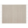 Beliani Koc 130 x 160 cm smėlio spalva TILMI