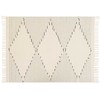 Beliani Koc ULUYOL Medvilnė 130 x 170 cm Kremas