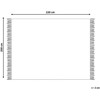 Beliani Koc CHACK Medvilnė 200 x 220 cm Tamsiai pilka