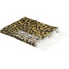Beliani Lumarko Leopard rašto antklodė 130 x 170 cm ruda ir juoda JAMUNE!