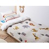 Beliani Blanket cotton vaikams gyvuliniu raštu 130 x 170 cm daugiaspalvis SAMEO Lumarko!