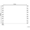 Beliani Koc THUMKI 130 x 170 cm Kremas