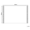 Beliani Koc VELLA Medvilnė 150 x 200 cm Pilka