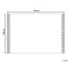 Beliani Koc VELLA Medvilnė 200 x 220 cm Pilka
