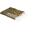 Beliani Lumarko Leopard rašto antklodė 130 x 170 cm ruda ir juoda JAMUNE!