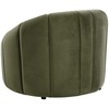 Sofa Beliani MALUNG 6 vietų minkštųjų baldų komplektas, veliūras, tamsiai žalias