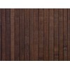 Beliani Krepšys SANNAR Bamboo Wood Tamsiai Ruda