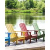 Beliani Sodo kėdė ADIRONDACK Raudona