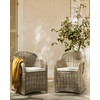 Beliani Fotel sodo SUSUA II Rattan Naturalny