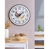 Beliani Sieninis laikrodis HORW 48 cm metalinis spalvotas
