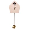 Beliani Laikrodis ścienny ARBAZ 24 cm Rožinė