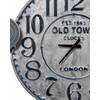 Beliani Laikrodis ścienny BERKERIUM 90 cm Metal Mėlyna
