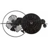 Beliani Laikrodis ścienny BERKERIUM 90 cm Metal Mėlyna