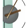 Beliani Laikrodis ścienny CEVINS 31 cm Metal Jasnozielony