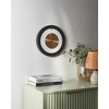 Beliani Laikrodis ścienny CLUSES 30 cm Metal Juodas