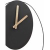 Beliani Laikrodis ścienny MANIGOD 32 cm Metal Juodas