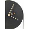 Beliani Laikrodis ścienny SALVAN 20 cm Metal Juodas