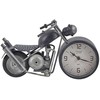 Beliani Laikrodis biurkowy BERNO 30 cm Metal Juodas
