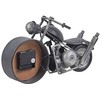 Beliani Laikrodis biurkowy BERNO 30 cm Metal Juodas
