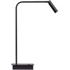Beliani Lampa biurkowa LED LAWSON Regulowana Metal Juodas