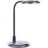 Beliani Lampa biurkowa LED COLUMBA Regulowana Metal Juodas