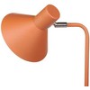 Stalinė lempa Beliani Lampa biurkowa regulowana metalo sp. oranžinė RIMAVA