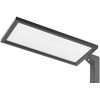 Beliani Lampa podłogowa LED ORION Z judesio jutikliu Metal Juodas