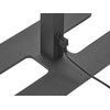 Beliani Lampa podłogowa LED SCULPTOR Z judesio jutikliu Metal Juodas