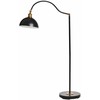 Beliani Lampa podłogowa LENNON Regulowana Metal Juodas
