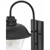 Beliani Lampa ścienna ogrodowa BANKA Juodas