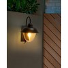 Beliani Lampa ścienna ogrodowa BANKA Juodas