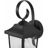 Beliani Lampa ścienna ogrodowa TANGON Juodas