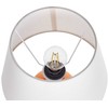 Beliani Lampa stołowa FABILOS Ceramika Oranžinė