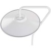 Beliani Lampa stołowa GALETTI Metal Baltas