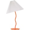 Beliani Lampa stołowa ALWERO Metal Oranžinė
