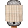Beliani Lampa stołowa TANGANYIKA Rattan Naturalny