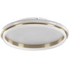 Lubinis šviestuvas Beliani Lampa sufitowa LED TAPING Metal Auksinis