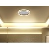 Lubinis šviestuvas Beliani Lampa sufitowa LED TAPING Metal Auksinis