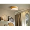 Pakabinamas šviestuvas Beliani Lampa sufitowa MAGNO Naturalny