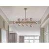 Pakabinamas šviestuvas Beliani Lampa wisząca RAMIS Metal Sidabrinė