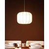 Pakabinamas šviestuvas Beliani Lampa wisząca CABRIALES Baltas