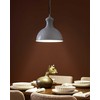 Pakabinamas šviestuvas Lampa wisząca Beliani Lampa wisząca metalo sp. smėlio sp. DIDESSA