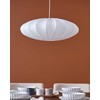 Pakabinamas šviestuvas Lampa wisząca Beliani Lampa wisząca GUACARA Baltas