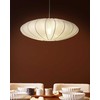 Pakabinamas šviestuvas Lampa wisząca Beliani Lampa wisząca GUACARA Baltas