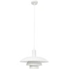 Pakabinamas šviestuvas Beliani Lampa wisząca HILBA Metal Baltas